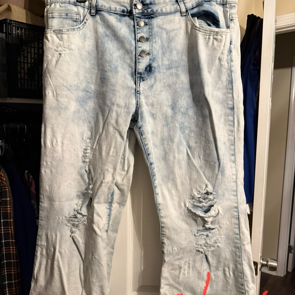 Acid Wash Jeans